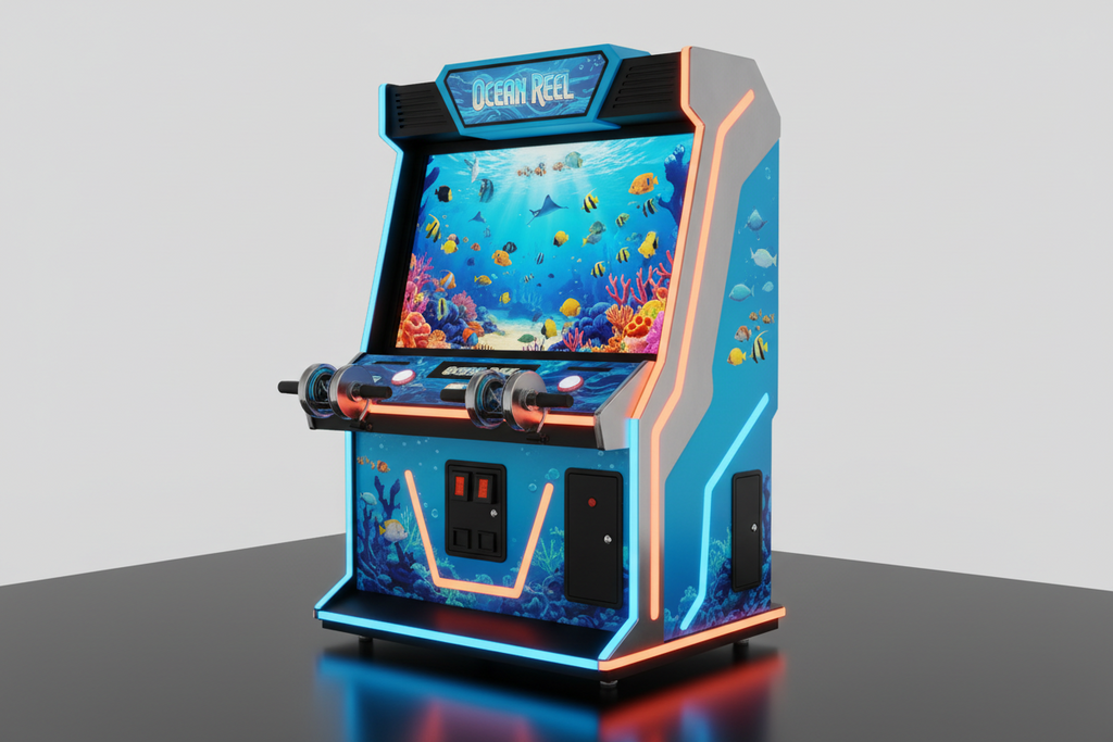 Machine simulation de pêche